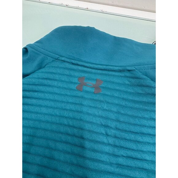 Under Armour Men Storm Daytona Golf Pullover XXL 2XL Sweatshirt Jacket Green - Picture 4 of 14